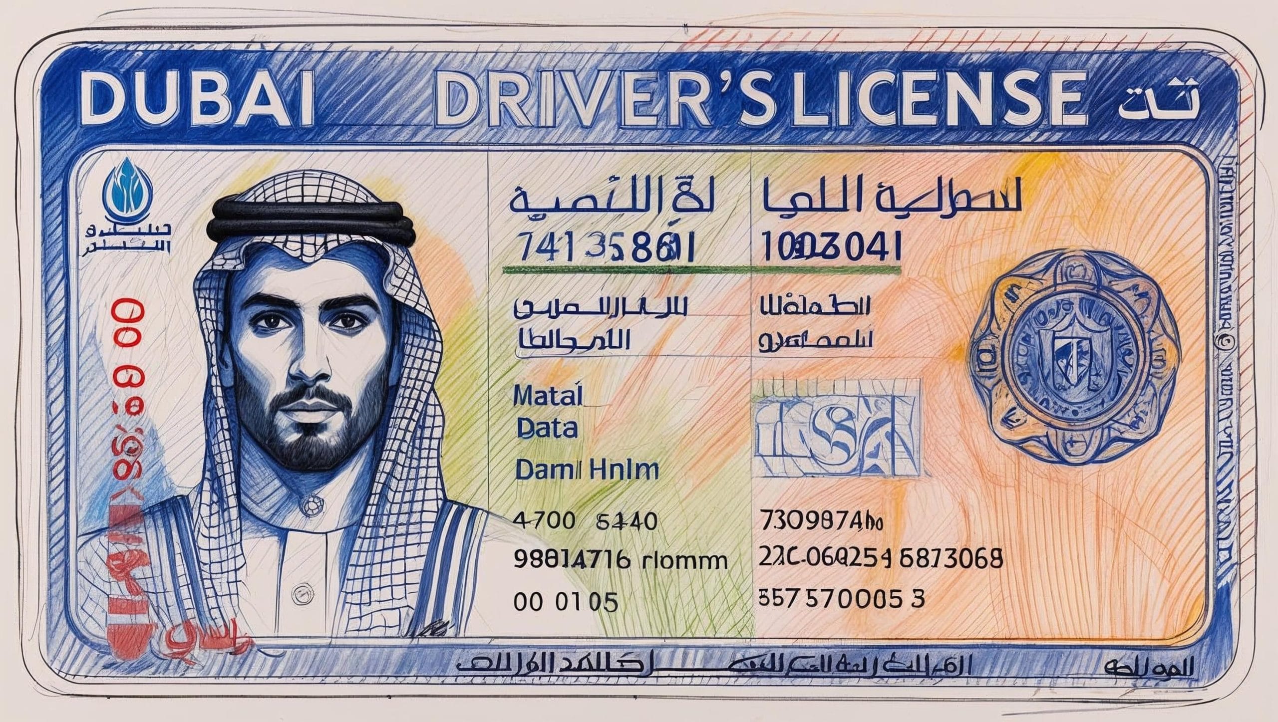 Cost of driving license in Dubai
