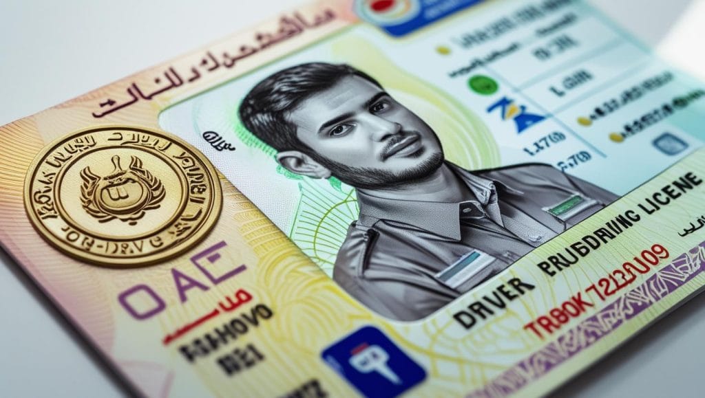 Dubai driving license